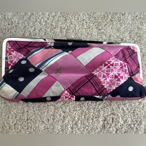 J. Crew Pink Satin Clutch